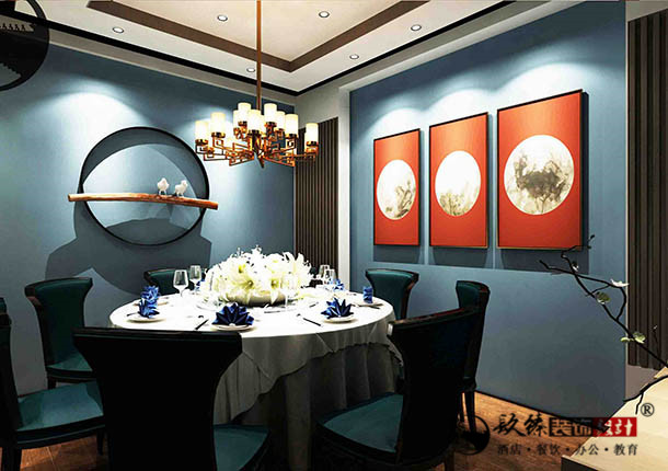隆德装修公司隆德山东老饺子餐厅设计案例|隆德餐厅装修设计公司