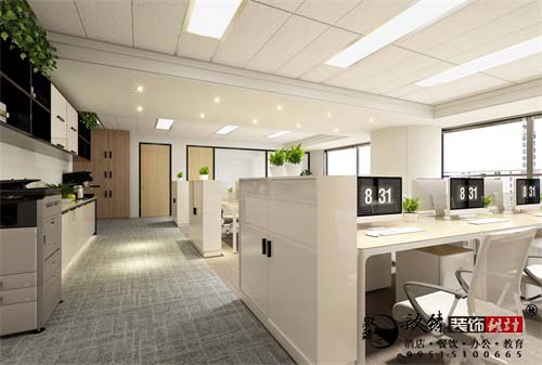 隆德广琛照明办公设计方案鉴赏|追求简洁宁静的办公空间