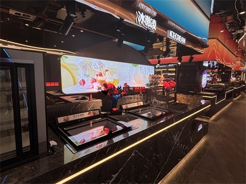 隆德自助餐厅装修设计项目|镹臻设计