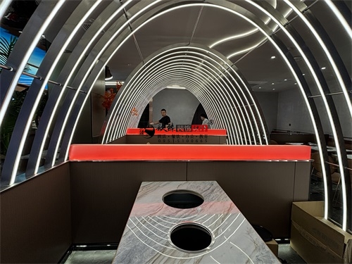 隆德自助餐厅装修设计项目|镹臻设计