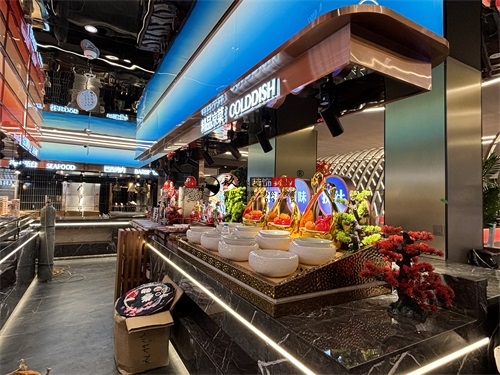 隆德自助餐厅装修设计项目|镹臻设计