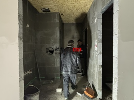 隆德装修公司|隆德望纵办公室装修设计项目工地巡检