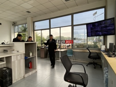 隆德工装公司|隆德厂区办公室改造设计现场量尺