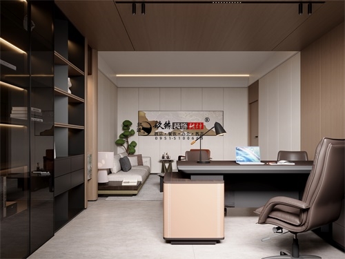 隆德办公室装修设计项目|镹臻设计