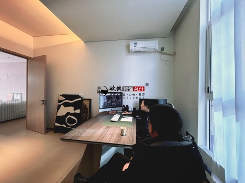 隆德办公室改造设计装修项目|镹臻设计