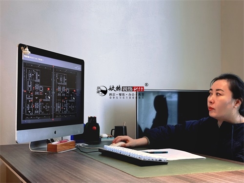 隆德办公室改造设计装修项目|镹臻设计