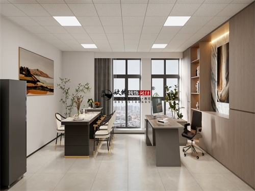 隆德办公室装修设计项目|镹臻设计