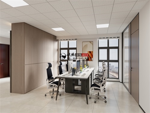 隆德办公室装修设计项目|镹臻设计