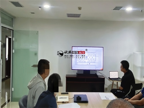 隆德办公楼改造装修设计项目|镹臻设计